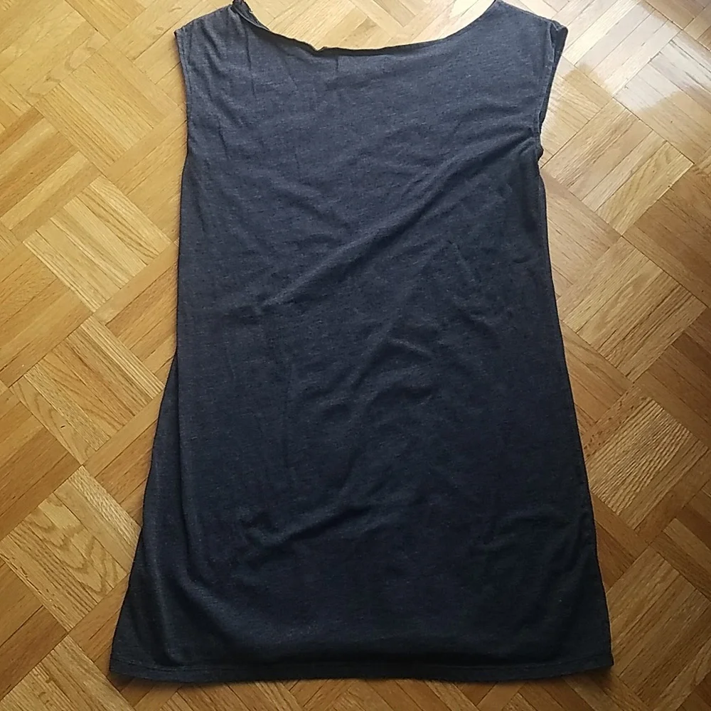 Point Zero Nicole Benisti Sleeveless Beach Coverup Mini Tshirt Dress - Picture 4 of 5
